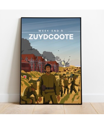 AFFICHE WEEK-END À ZUYDCOOTE - GUERRE le des métaux précieux