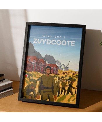 AFFICHE WEEK-END À ZUYDCOOTE - GUERRE le des métaux précieux