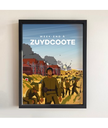 AFFICHE WEEK-END À ZUYDCOOTE - GUERRE le des métaux précieux