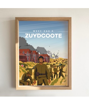 AFFICHE WEEK-END À ZUYDCOOTE - GUERRE le des métaux précieux