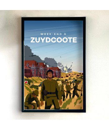 AFFICHE WEEK-END À ZUYDCOOTE - GUERRE le des métaux précieux