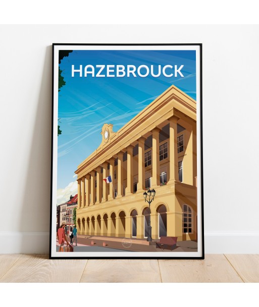 AFFICHE HAZEBROUCK la colonne vertébrale