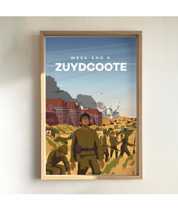 AFFICHE WEEK-END À ZUYDCOOTE - GUERRE le des métaux précieux