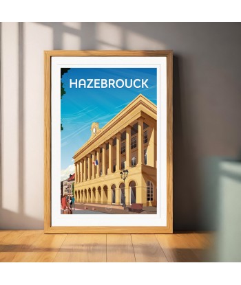 AFFICHE HAZEBROUCK la colonne vertébrale