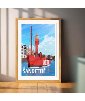 AFFICHE DUNKERQUE - LE SANDETTIÉ ouvre sa boutique