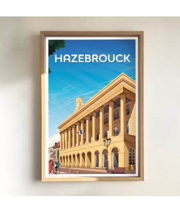 AFFICHE HAZEBROUCK la colonne vertébrale