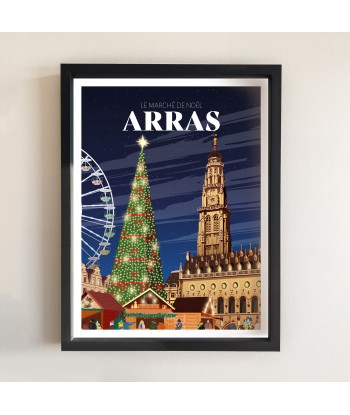 AFFICHE ARRAS - LE MARCHÉ DE NOEL acheter