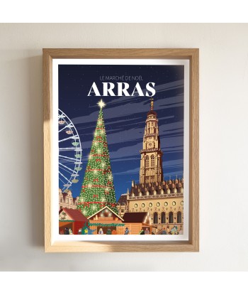 AFFICHE ARRAS - LE MARCHÉ DE NOEL acheter