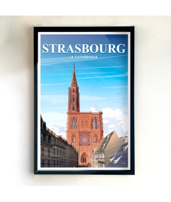 AFFICHE STRASBOURG - LA CATHÉDRALE sélection de produits