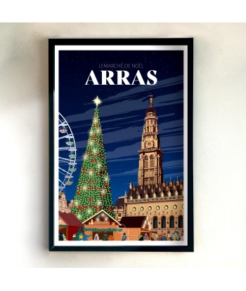 AFFICHE ARRAS - LE MARCHÉ DE NOEL acheter