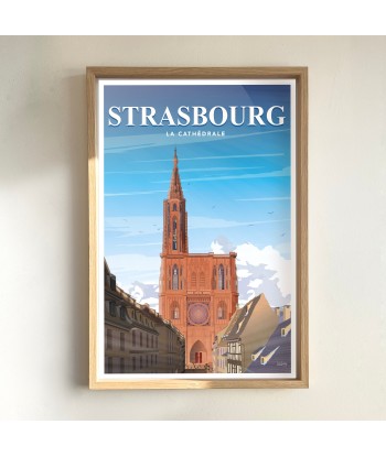 AFFICHE STRASBOURG - LA CATHÉDRALE sélection de produits