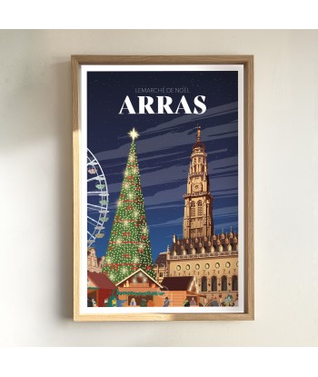 AFFICHE ARRAS - LE MARCHÉ DE NOEL acheter