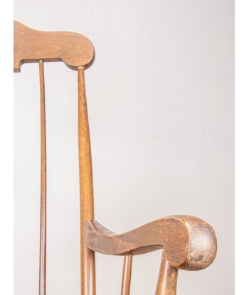 Rocking-chair 60's brillant des détails fins