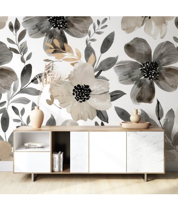 Infusion Florale: Nuances de Gris et Beige sur les Murs ouvre sa boutique