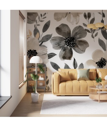 Infusion Florale: Nuances de Gris et Beige sur les Murs ouvre sa boutique