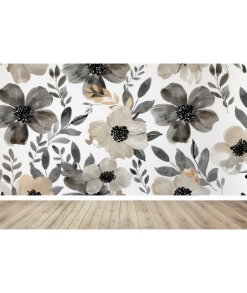 Infusion Florale: Nuances de Gris et Beige sur les Murs ouvre sa boutique