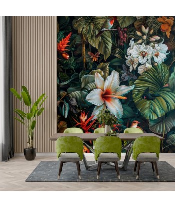 Floraison Exotique : Mural Botanique Vivant En savoir plus