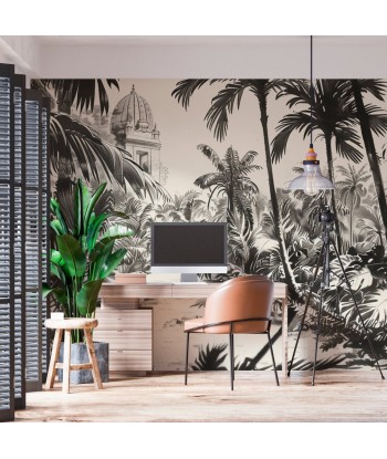 Voyage Tropical : Papier Peint Jardin Exotique Vintage est présent 