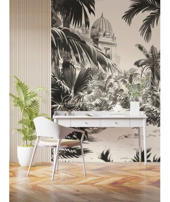 Voyage Tropical : Papier Peint Jardin Exotique Vintage est présent 