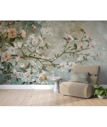 Rêve de Chinoiserie : Éclat Floral en papier peint  pour une Ambiance Élégante Profitez des Offres !