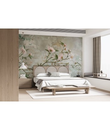 Rêve de Chinoiserie : Éclat Floral en papier peint  pour une Ambiance Élégante Profitez des Offres !