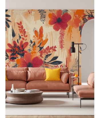 Explosion Florale - Motifs Bohèmes en Teintes Épicées JUSQU'A -70%! 