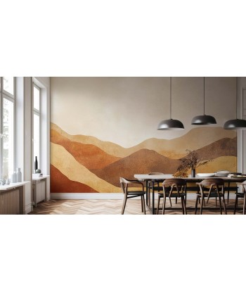 Paysage Désertique : Mur Naturel en Couleurs Chaudes store