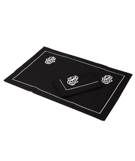 Set de Table & Serviette & rond de serviette Main de Fatima 40x60 Dans la société mordern