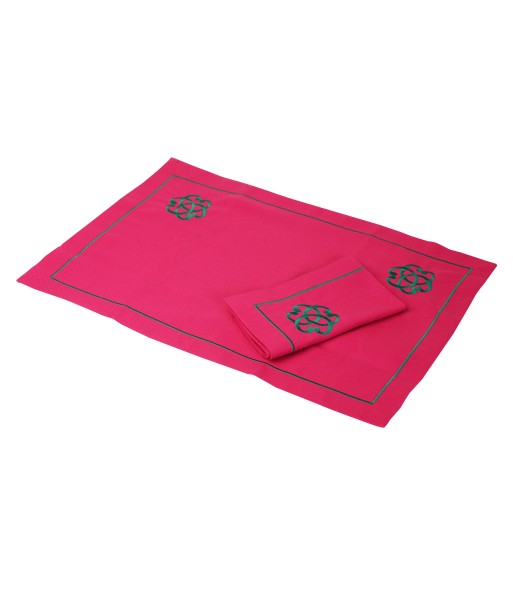 Set de Table & Serviette Sérénité 40x60 & rond de serviette vente chaude votre 