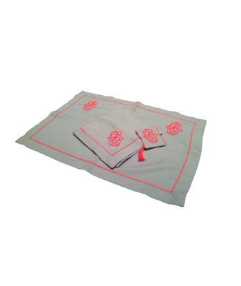 SET DE TABLE & SERVIETTE MAIN DE FATIMA 40X60 & ROND DE SERVIETTE pour bénéficier 