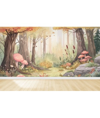 Les champignons fantastiques - Panoramique automnal soldes