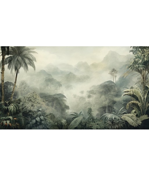 Jungle tropicale brumeuse Comparez plus de prix