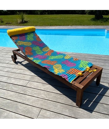 Matelas de plage Lika 60x180 cm le des métaux précieux