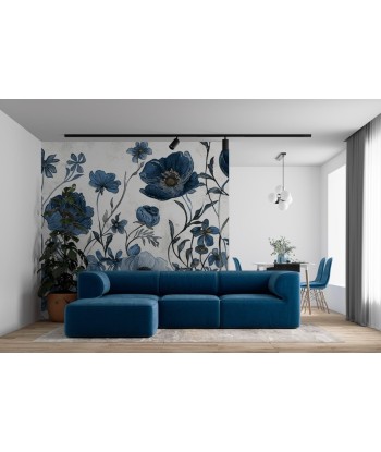 Eclat floral bleu les ctes