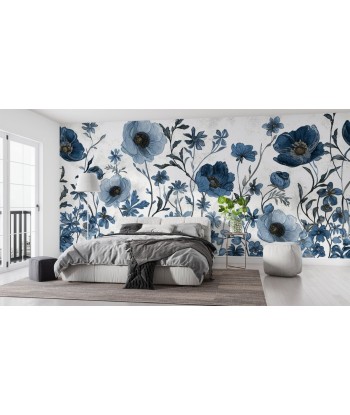 Eclat floral bleu les ctes