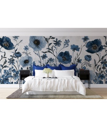 Eclat floral bleu les ctes